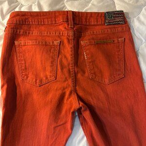 Hashtag True Religion Jeans Waist 30X29 Inches Straight Red